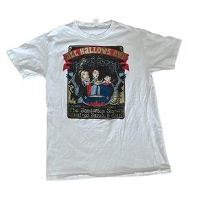 HOCUS POCUS All Hallow's Eve SANDERSON SISTERS Medium T-Shirt Halloween **Flaw**